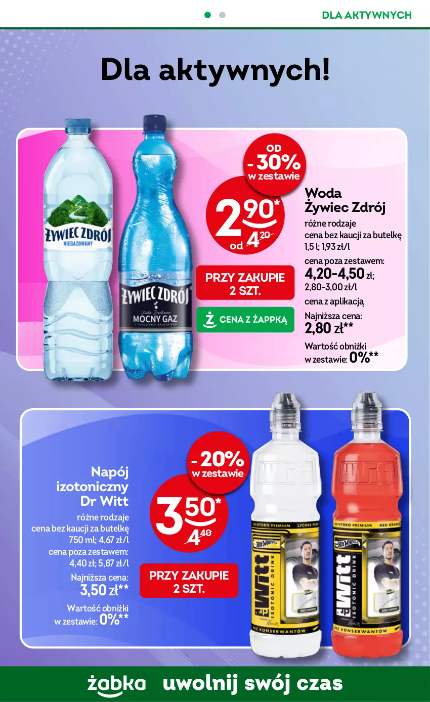 Gazetka promocyjna Żabka - gazetka-promocyjna-33-34-2026 - ważna 12.08 do 25.08.2026 - strona 80 - produkty: Napój, Napój izotoniczny, Woda