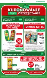 Gazetka promocyjna Żabka - gazetka-promocyjna-33-34-2026 - Gazetka - ważna od 25.08 do 25.08.2026 - strona 37 - produkty: Por, Rama, Chrupki, Tran, Lody, Lipton, Galaretka, Gala, Napój