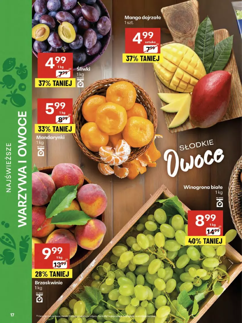Gazetka promocyjna Delikatesy Centrum - Franczyza DC34 Czwartek - ważna 21.08 do 27.08.2025 - strona 17 - produkty: Brzoskwinie