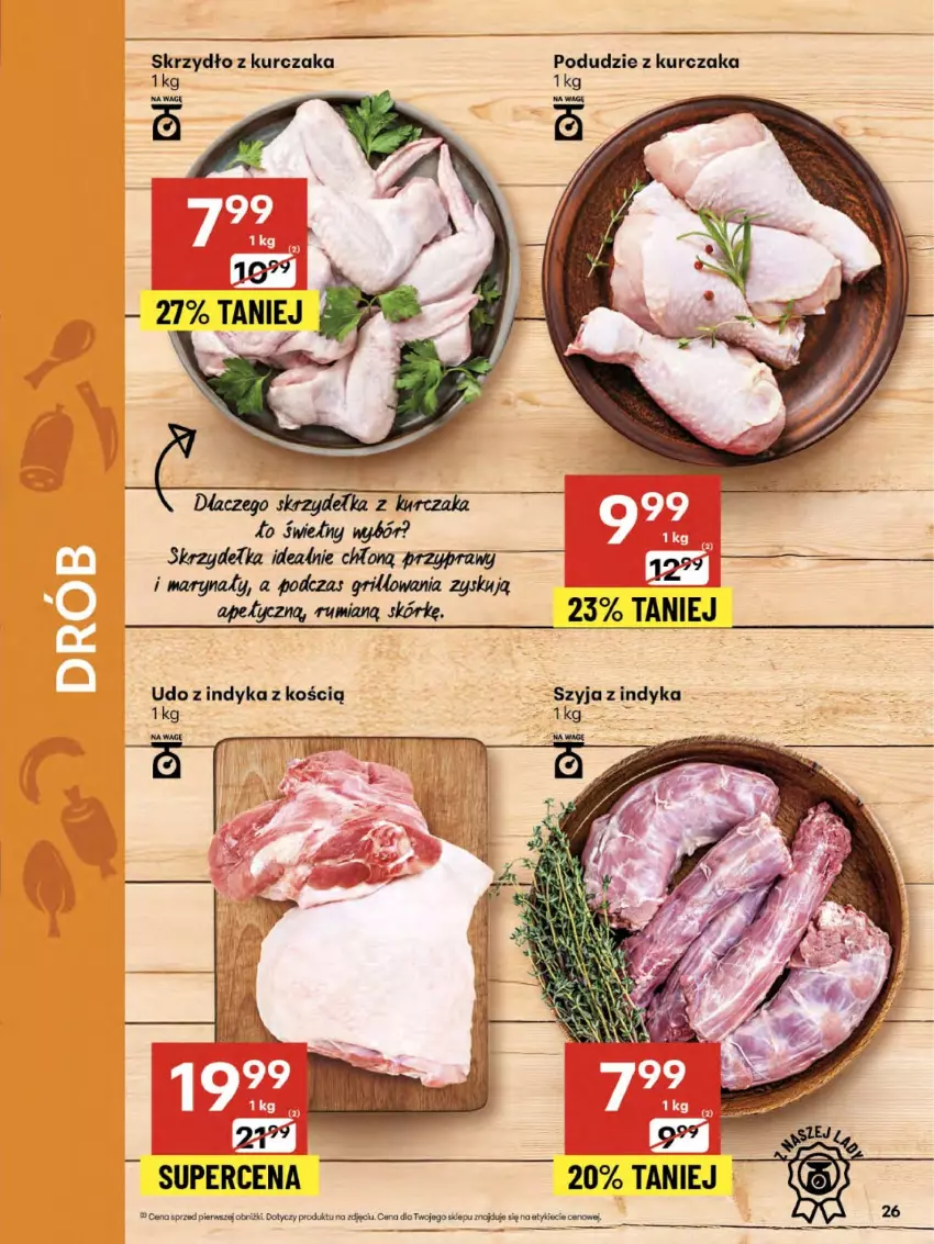Gazetka promocyjna Delikatesy Centrum - Franczyza DC34 Czwartek - ważna 21.08 do 27.08.2025 - strona 26 - produkty: Grill, Kurczak, Podudzie z kurczaka, Przyprawy, Rum, Skrzydełka z kurczaka