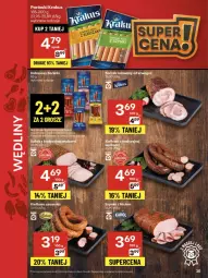 Gazetka promocyjna Delikatesy Centrum - Franczyza DC34 Czwartek - Gazetka - ważna od 27.08 do 27.08.2025 - strona 20 - produkty: Krakus, Parówki