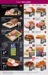 Gazetka promocyjna Stokrotka - Supermarket - Gazetka - ważna od 13.09 do 13.09.2023 - strona 12 - produkty: Bumerang, Kurczak, Chrzan, Kiełbasa wiejska, Warzywa, Udziec z indyka, Sok, Gry, Salami, Udziec z indyka w galarecie, Sokołów, Parówki, Parówki z szynki, Pasztet, Kosz, Duda, Szynka, Tarczyński, Morliny, Boczek, Owoce, Kabanos, Gala, Kiełbasa, Berlinki, Mięso, Fa