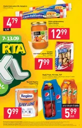 Gazetka promocyjna Stokrotka - Supermarket - Gazetka - ważna od 13.09 do 13.09.2023 - strona 9 - produkty: Ciastka, Ciasto francuskie, Warzywa, Gin, 7up, Mirinda, Szarlotka, Pepsi, Ręcznik, Miód, Owoce, Napój, Mięso