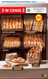 Gazetka promocyjna Lidl - GAZETKA - Gazetka - ważna od 08.09 do 08.09.2021 - strona 13 - produkty: Hot dog, Rust, Prosciutto, Bagietka