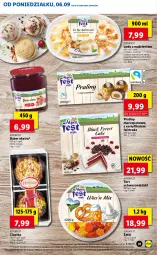 Gazetka promocyjna Lidl - GAZETKA - Gazetka - ważna od 08.09 do 08.09.2021 - strona 31 - produkty: Ciastka, Sos, Praliny, Dżem, Lody, Fa