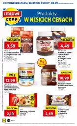 Gazetka promocyjna Lidl - GAZETKA - Gazetka - ważna od 08.09 do 08.09.2021 - strona 44 - produkty: Croissant, Sante, Sonko, Kakao, Masło, Masło orzechowe