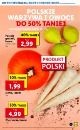 Gazetka promocyjna Lidl - GAZETKA - Gazetka - ważna od 08.09 do 08.09.2021 - strona 9 - produkty: Warzywa, Pietruszka, Warzywa i owoce, Gruszki, Owoce