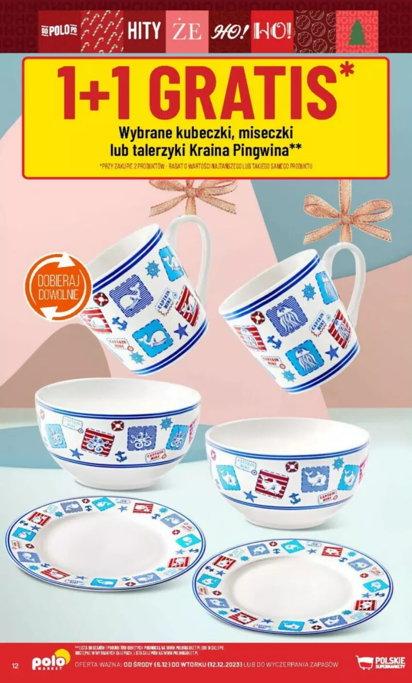 Gazetka promocyjna PoloMarket - ważna 06.12 do 12.12.2023 - strona 4 - produkty: Pingwin, Talerz, Talerzyk