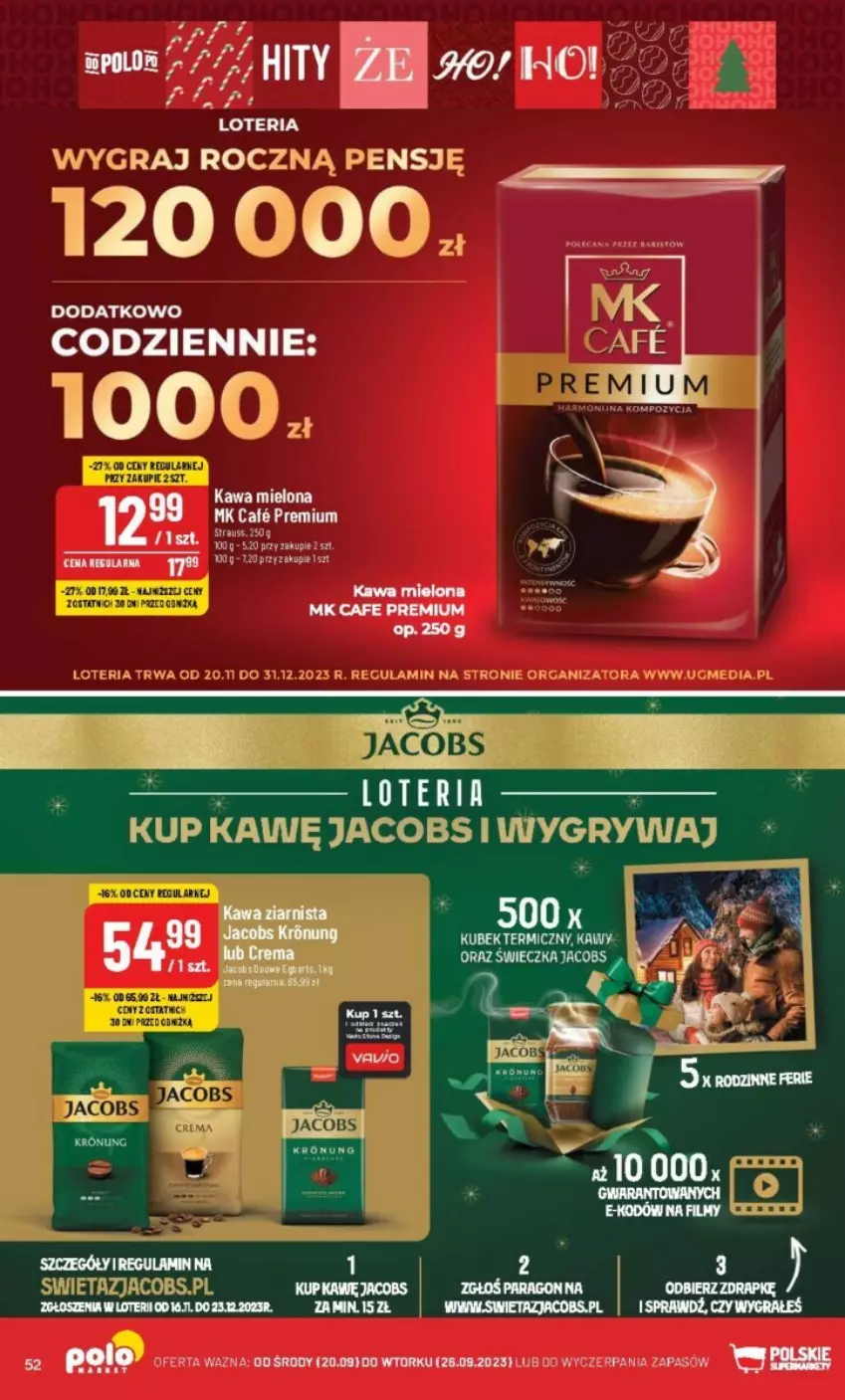 Gazetka promocyjna PoloMarket - ważna 06.12 do 12.12.2023 - strona 48 - produkty: Gra, Jacobs, Kawa, Kawa mielona