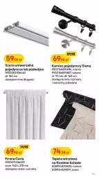Gazetka promocyjna Castorama - Gazetka - ważna od 20.11 do 20.11.2022 - strona 7 - produkty: Tapeta, Zasłona, Velvet, Karnisz, Lampa podłogowa, Roleta, Firana, Szyna, Poduszka, Lampa, Lustro, Listwa