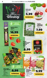 Gazetka promocyjna Netto - Artykuły spożywcze - Gazetka - ważna od 15.02 do 15.02.2023 - strona 8 - produkty: Makaron, Sos, Ser, Salami, Ricotta, Pesto, Penne, Pizza, Bazyl, Szpinak, Hortex