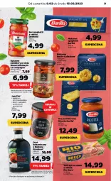 Gazetka promocyjna Netto - Artykuły spożywcze - Gazetka - ważna od 15.02 do 15.02.2023 - strona 9 - produkty: Makaron, Dawtona, Sos, Ocet balsamiczny, Rio Mare, Sos pomidorowy, Ricotta, Tagliatelle, Spaghetti, Tuńczyk, Lasagne, Barilla, Suszone pomidory, Olej, Ocet, Pomidory, Fa