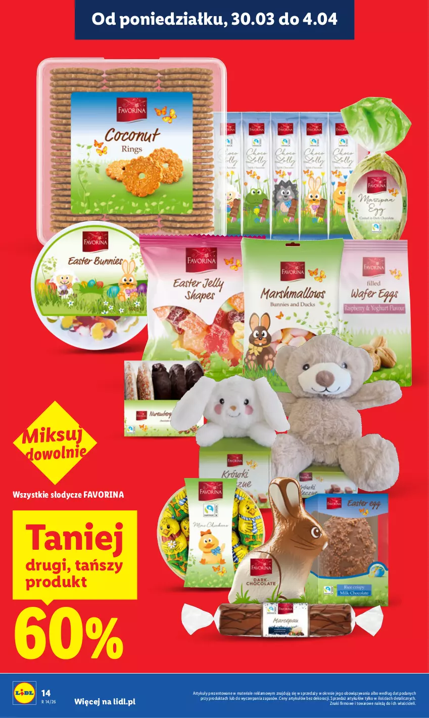 Gazetka promocyjna Lidl - Gazetka ważna od 30.03 do 1.04 - ważna 30.03 do 01.04.2026 - strona 14 - produkty: Fa