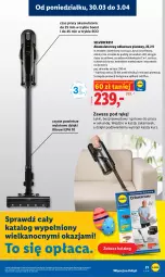 Gazetka promocyjna Lidl - Gazetka ważna od 30.03 do 1.04 - Gazetka - ważna od 01.04 do 01.04.2026 - strona 21 - produkty: Silvercrest, Odkurzacz, Rura, Szczotka, Akumulator
