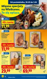 Gazetka promocyjna Lidl - Gazetka ważna od 30.03 do 1.04 - Gazetka - ważna od 01.04 do 01.04.2026 - strona 38 - produkty: Piec, Kaczka, Mięsne specjały, Filet z piersi indyka, Kaczka faszerowana, Jabłka, Fa