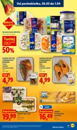 Gazetka promocyjna Lidl - Gazetka ważna od 30.03 do 1.04 - Gazetka - ważna od 01.04 do 01.04.2026 - strona 47 - produkty: Frosta, Por, Paluszki rybne, Sieja wędzona