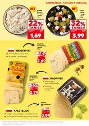 Gazetka promocyjna Kaufland - Mocny Start - Gazetka - ważna od 02.07 do 02.07.2025 - strona 15 - produkty: Sałatka, Ser, Noż, Królewski, Kasztelan, Oliwki, Ser Kasztelan, Cars, Radamer, Sałat, Lisner, Fa