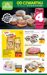 Gazetka promocyjna Stokrotka - Supermarket - Gazetka - ważna od 17.02 do 17.02.2021 - strona 1 - produkty: Ser, Szynka wieprzowa, Kawa mielona, Kawa, Szynka, Lavazza, Masło