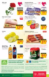 Gazetka promocyjna Stokrotka - Supermarket - Gazetka - ważna od 17.02 do 17.02.2021 - strona 16 - produkty: Piwa, Piwo, Gra, 7up, Telefon, Róża, Cytryny, Mirinda, O nas, Filet z piersi indyka, Pepsi, Mleczko, Kabanos, Wagi, Napój, Olewnik