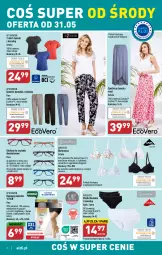 Gazetka promocyjna Aldi - COŚ na przyszły tydzień - Gazetka - ważna od 03.06 do 03.06.2023 - strona 3 - produkty: Spódnica, Top, Majtki, Biustonosz, T-shirt, Rajstopy, Wełna, Spodnie, Okulary do czytania, Queentex, Fa