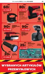 Gazetka promocyjna Netto - Akcesoria i dodatki - Gazetka - ważna od 16.11 do 16.11.2022 - strona 7 - produkty: Gra, Acer, Wyrzynarka, Tarka, Kamera, Latarka, Szlifierka, Akumulator