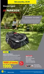 Gazetka promocyjna Lidl - Gazetka ważna od 23.04 do 26.04 - Gazetka - ważna od 26.04 do 26.04.2026 - strona 36 - produkty: Parkside, Ser, Noż, Gra, Kosz, Robot, Monitor, Ogród, Intel, Akumulator