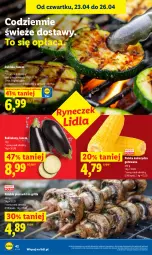 Gazetka promocyjna Lidl - Gazetka ważna od 23.04 do 26.04 - Gazetka - ważna od 26.04 do 26.04.2026 - strona 42 - produkty: Piec, Grill, Kukurydza