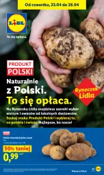 Gazetka promocyjna Lidl - Gazetka ważna od 23.04 do 26.04 - Gazetka - ważna od 26.04 do 26.04.2026 - strona 43 - produkty: O nas, Ziemniaki