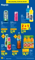 Gazetka promocyjna Lidl - Gazetka ważna od 23.04 do 26.04 - Gazetka - ważna od 26.04 do 26.04.2026 - strona 62 - produkty: Sok, Gra, Napój energetyczny, Red Bull, Ice tea, Napoje, Lipton, Napój izotoniczny, Tymbark, Oshee, Herbata, Mango, Napój, Mięta
