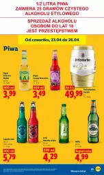 Gazetka promocyjna Lidl - Gazetka ważna od 23.04 do 26.04 - Gazetka - ważna od 26.04 do 26.04.2026 - strona 69 - produkty: Piwa, Por, NBA, Limonka, Captain Jack, Mięta