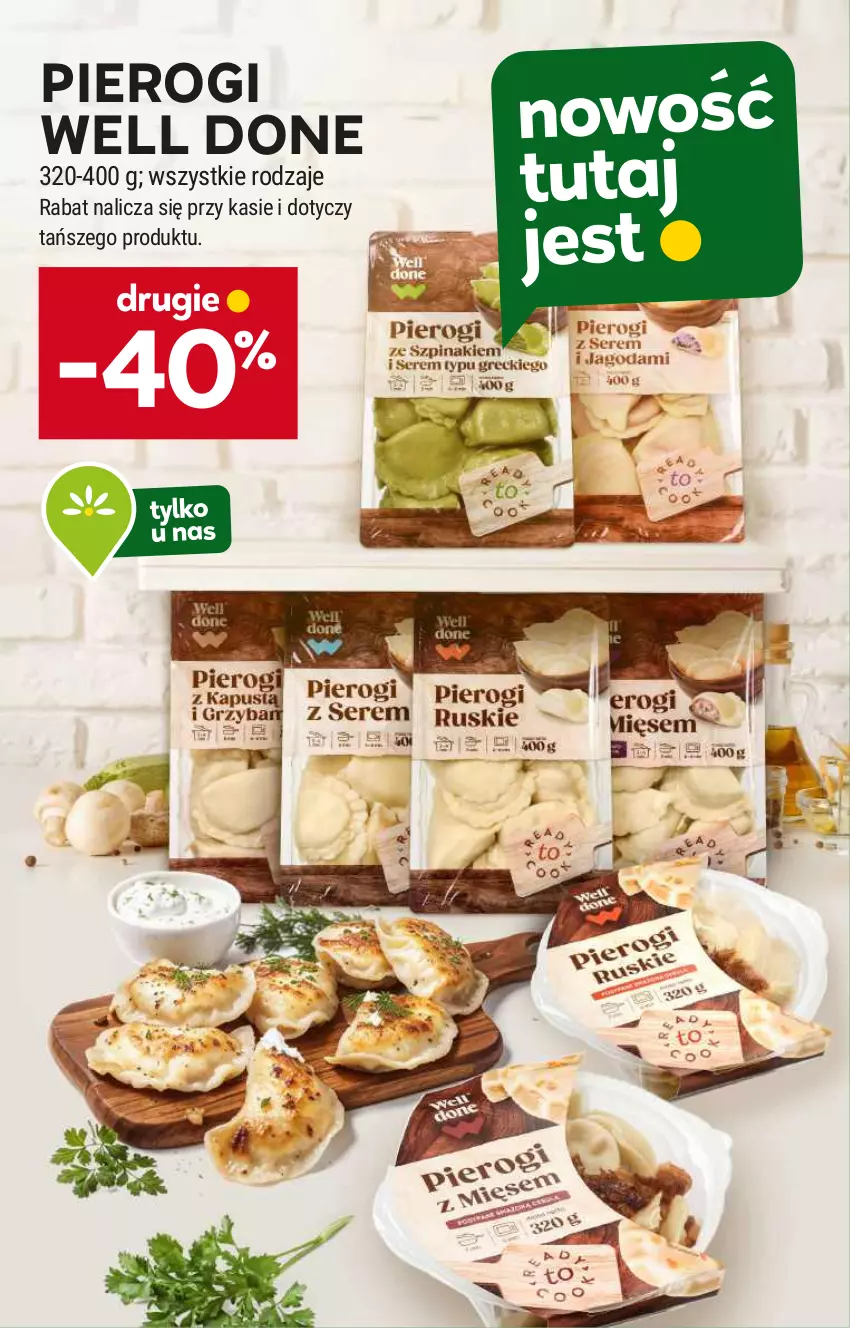 Gazetka promocyjna Stokrotka - Supermarket - ważna 24.10 do 29.10.2024 - strona 19 - produkty: Pierogi