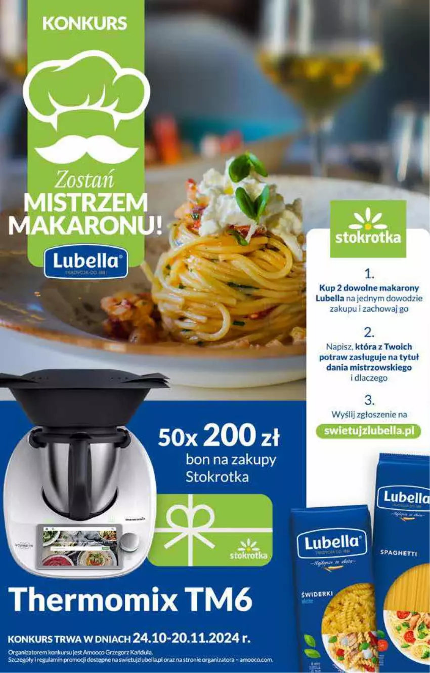 Gazetka promocyjna Stokrotka - Supermarket - ważna 24.10 do 29.10.2024 - strona 22 - produkty: Bell, Bella, Lubella, Makaron