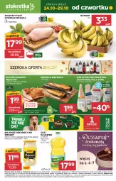Gazetka promocyjna Stokrotka - Supermarket - Gazetka - ważna od 29.10 do 29.10.2024 - strona 1 - produkty: Kurczak, Majonez, Banany, Warzywa, Kujawski, Filet z piersi kurczaka, Winiary, Boczek, Owoce, Olej, Mięso