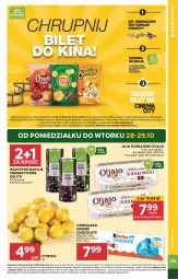 Gazetka promocyjna Stokrotka - Supermarket - Gazetka - ważna od 29.10 do 29.10.2024 - strona 5 - produkty: Warzywa, Jaja, Cytryny, Napoje, Czekolada, Owoce, Mięso, Kinder