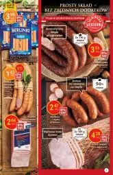 Gazetka promocyjna Delikatesy Centrum - Gazetka DC08 - Gazetka - ważna od 02.03 do 02.03.2022 - strona 7 - produkty: Szynka, Kiełbasa, Berlinki