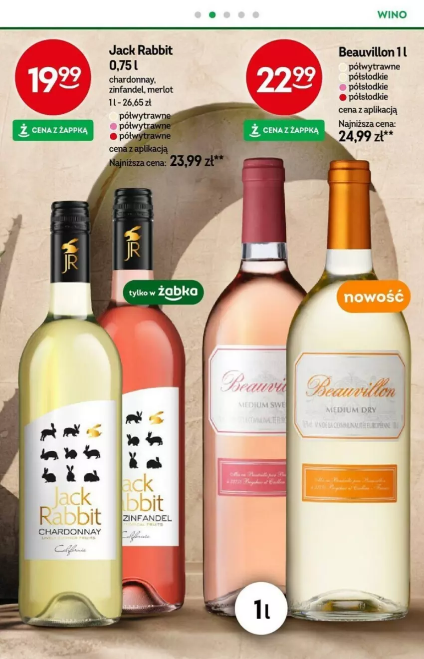 Gazetka promocyjna Żabka - ważna 24.07 do 20.08.2024 - strona 6 - produkty: Chardonnay, Fa, Merlot