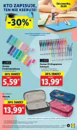 Gazetka promocyjna Lidl - GAZETKA - Gazetka - ważna od 01.10 do 01.10.2022 - strona 29 - produkty: Ser, Długopis, Organizer, Piórnik