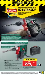 Gazetka promocyjna Lidl - GAZETKA - Gazetka - ważna od 01.10 do 01.10.2022 - strona 41 - produkty: Gra, Wiertarka, Tarka, Młot, Młotowiertarka, Waga