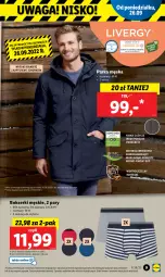 Gazetka promocyjna Lidl - GAZETKA - Gazetka - ważna od 01.10 do 01.10.2022 - strona 9 - produkty: Sok, Ser, Finish, Parka, Waga, Bokserki