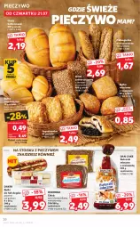Gazetka promocyjna Kaufland - OFERTA TYGODNIA - Gazetka - ważna od 27.07 do 27.07.2022 - strona 20 - produkty: Piec, Gra, Hot dog, Bułeczki, Sezam, Bagietka, Pieczywo, Dan Cake, Półbagietka, Bułeczki mleczne, Danio, Chleb, Bułki do hot dogów, Bułka, Jagodzianka