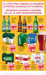 Gazetka promocyjna Kaufland - OFERTA TYGODNIA - Gazetka - ważna od 27.07 do 27.07.2022 - strona 29 - produkty: Piwa, Piwo, Książęce, Gra, Heineken, Tyskie, Carlsberg, Lech Premium