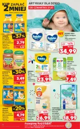 Gazetka promocyjna Kaufland - OFERTA TYGODNIA - Gazetka - ważna od 27.07 do 27.07.2022 - strona 32 - produkty: HiPP, Sok, Ser, Gerber, Pampers, Pieluchy, BoboVita, O nas, Serek, Bebiko, Dzieci, Deser, Mleko dla dzieci, Olej, Nektar, Mleko, Hipp Bio