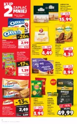 Gazetka promocyjna Kaufland - OFERTA TYGODNIA - Gazetka - ważna od 27.07 do 27.07.2022 - strona 6 - produkty: BelVita, Ciastka, Kawa ziarnista, Jutrzenka, Chipsy, Kawa, Herbata czarna, Wafle, Dr. Oetker, Vita C, Mleczko, Rogal, Galaretka, Jacobs, Herbata, Gala, Lay’s, Oreo, Milka, Fa