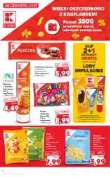 Gazetka promocyjna Kaufland - OFERTA TYGODNIA - Gazetka - ważna od 27.07 do 27.07.2022 - strona 8 - produkty: Gra, Lody, Czekolada mleczna, Czekolada, Popcorn, Waga, Kakao, Fa