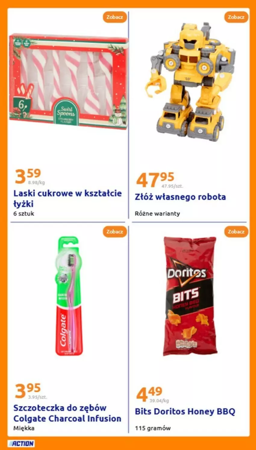 Gazetka promocyjna Action - ważna 20.11 do 26.11.2024 - strona 15 - produkty: Colgate, Fusion, Gra, LG, Robot, Szczoteczka, Szczoteczka do zębów