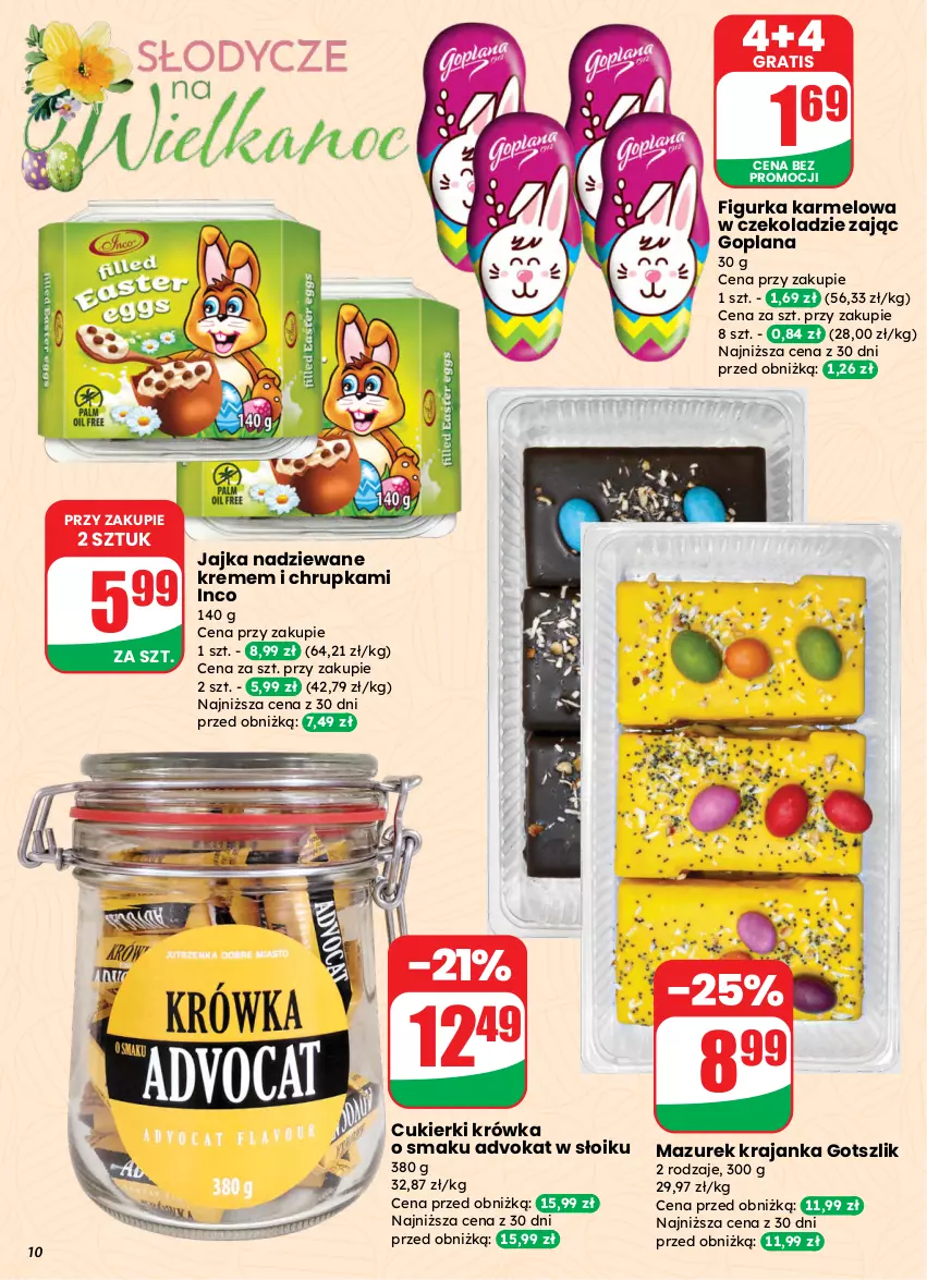 Gazetka promocyjna Dino - Gazetka 13 / 2026 - ważna 25.03 do 31.03.2026 - strona 10 - produkty: Cukier, Cukierki, Goplana, Gra, LANA