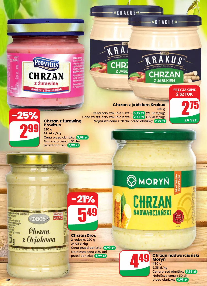 Gazetka promocyjna Dino - Gazetka 13 / 2026 - ważna 25.03 do 31.03.2026 - strona 30 - produkty: Chrzan, Krakus