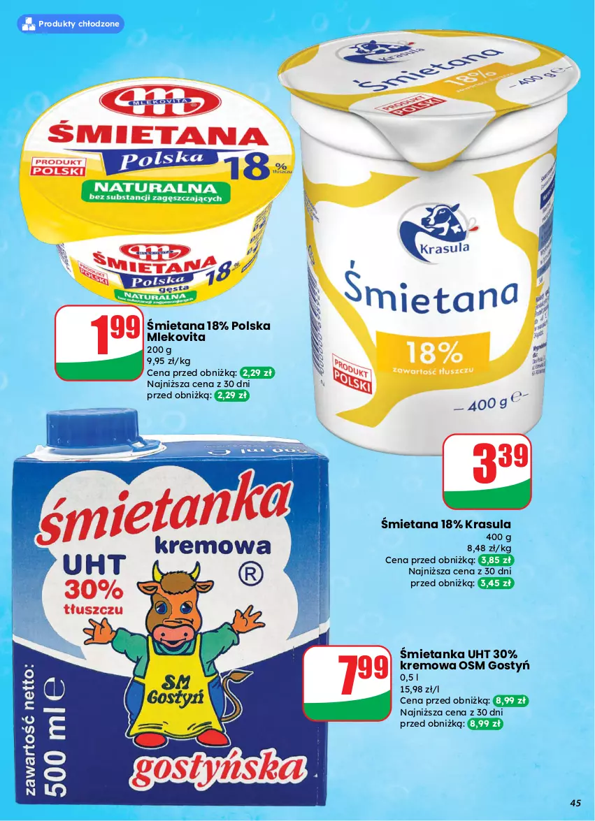 Gazetka promocyjna Dino - Gazetka 13 / 2026 - ważna 25.03 do 31.03.2026 - strona 45 - produkty: Mleko, Mlekovita