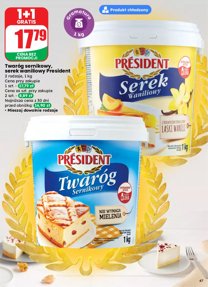 Gazetka promocyjna Dino - Gazetka 13 / 2026 - ważna 25.03 do 31.03.2026 - strona 47 - produkty: Gra, Ser, Serek, Twaróg