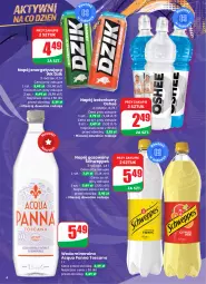 Gazetka promocyjna Dino - Gazetka 13 / 2026 - Gazetka - ważna od 31.03 do 31.03.2026 - strona 4 - produkty: Acqua Panna, Schweppes, Napój izotoniczny, Napój gazowany, Oshee, Woda mineralna, Woda, Napój